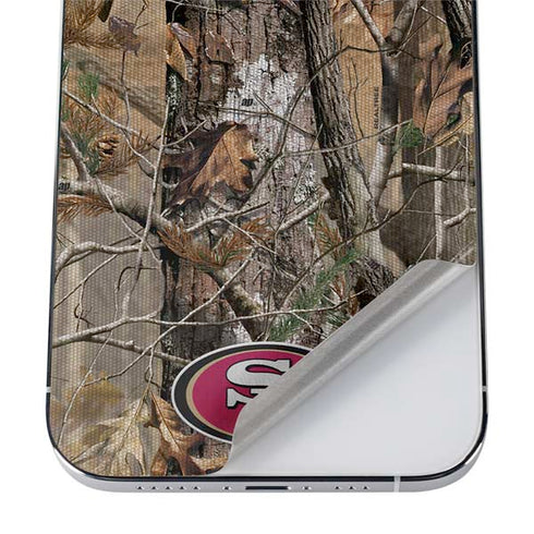 NFL San Francisco 49ers Realtree AP Camo iPhone 12 Pro Max Skin